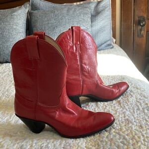 Nocona Red Heeled Western Boots